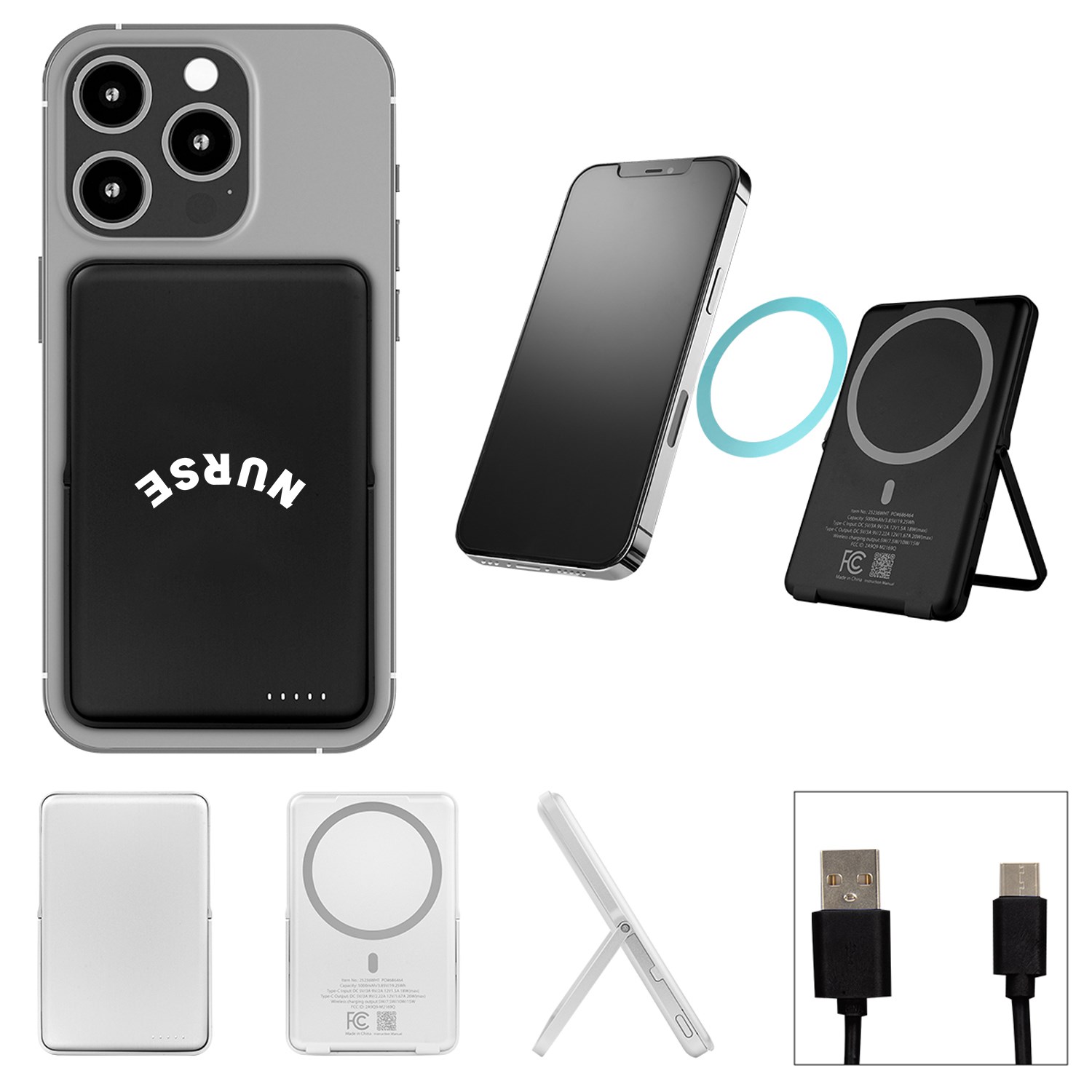 5,000 mAh Stand & Deliver Power Bank